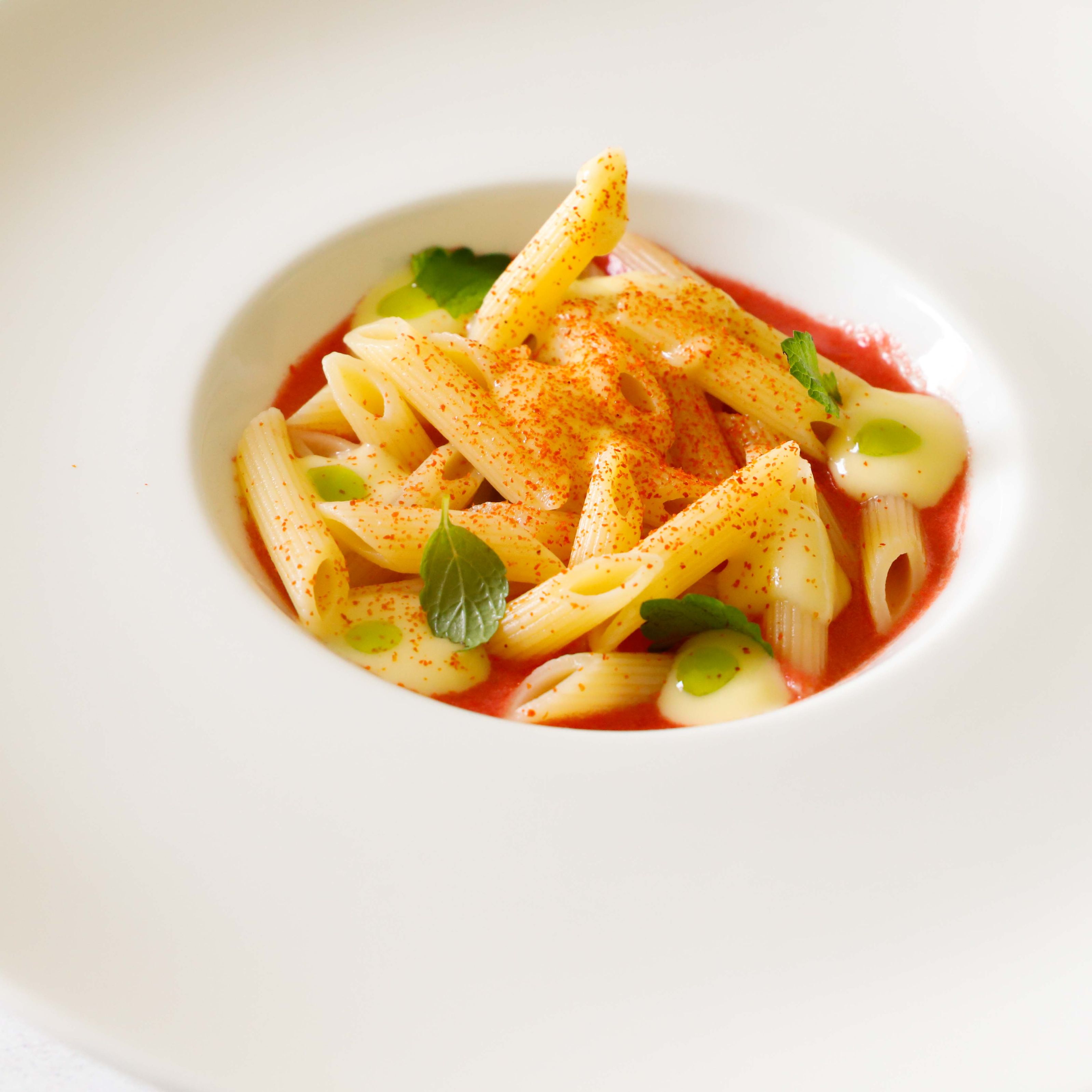 Penne rigate fredde all'arrabbiata