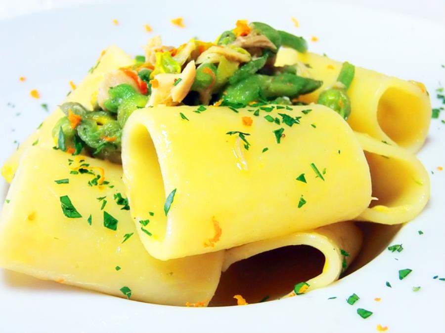 Paccheri Con Tenerumi Saporie